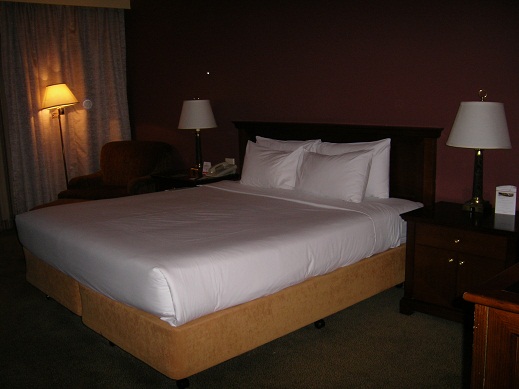 King Sized Bed Stamford Plaza Hotel