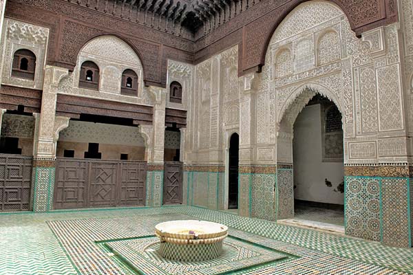 bou-inania-madrasa, morocco, travel, middle east
